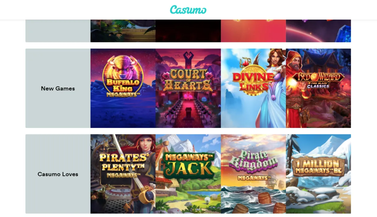 Juegos Casumo